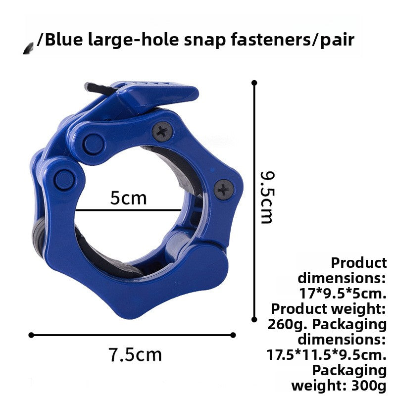 Fitness Barbell Magnetic Snap Lock Collar
