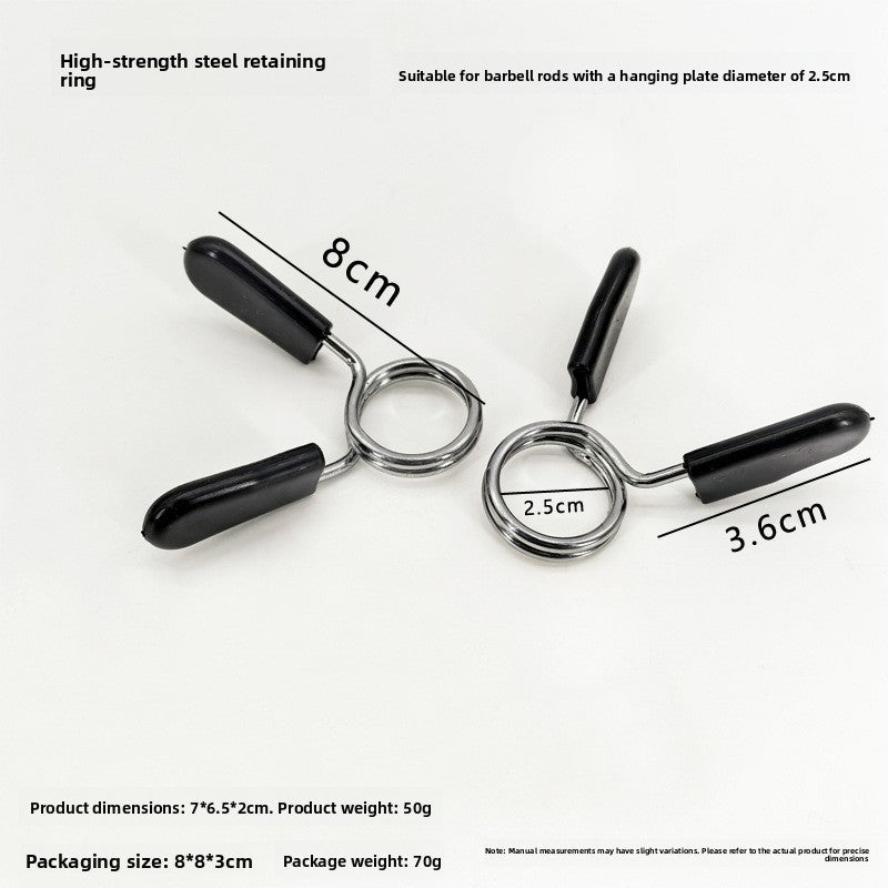 Fitness Barbell Magnetic Snap Lock Collar