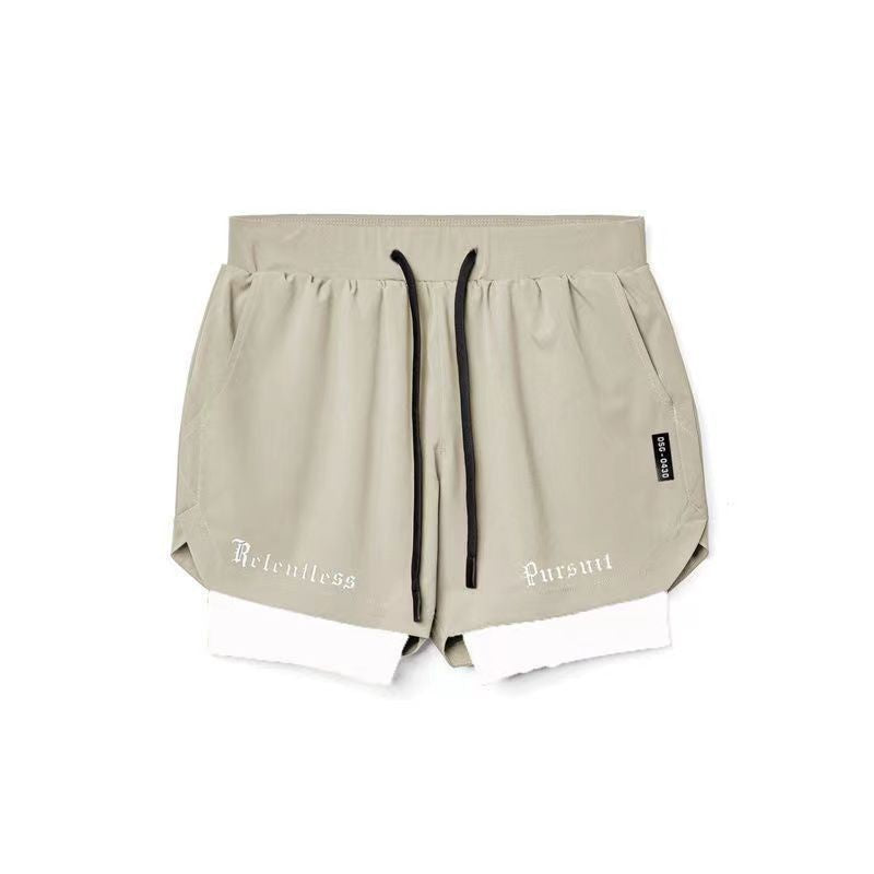 Breathable Quick-Dry Muscle Fitness Shorts