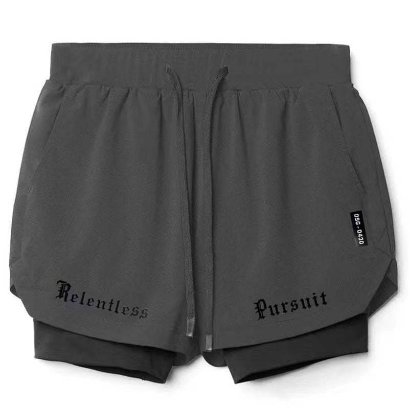 Breathable Quick-Dry Muscle Fitness Shorts