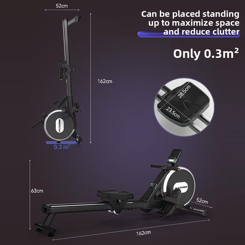 Magnetic Resistance Rowing Machine for Indoor Exercise and Fitness Training