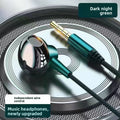 Metal In-Ear Wired Headphones with Microphone