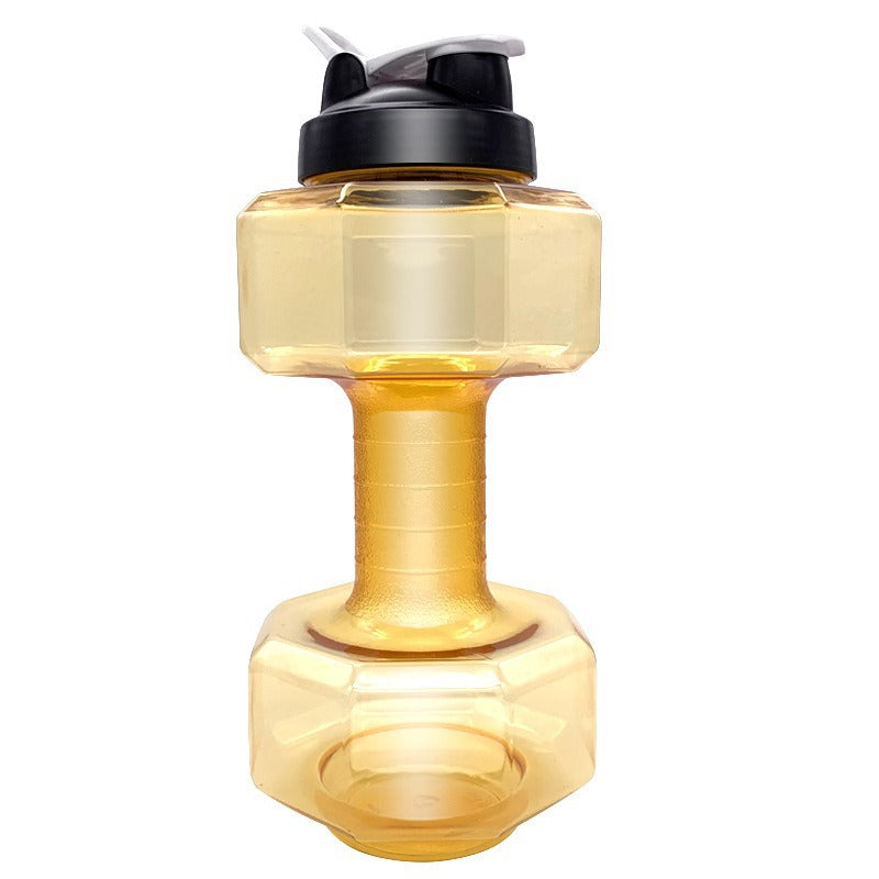 Creative dumbbell fitness kettle water filling dumbbell