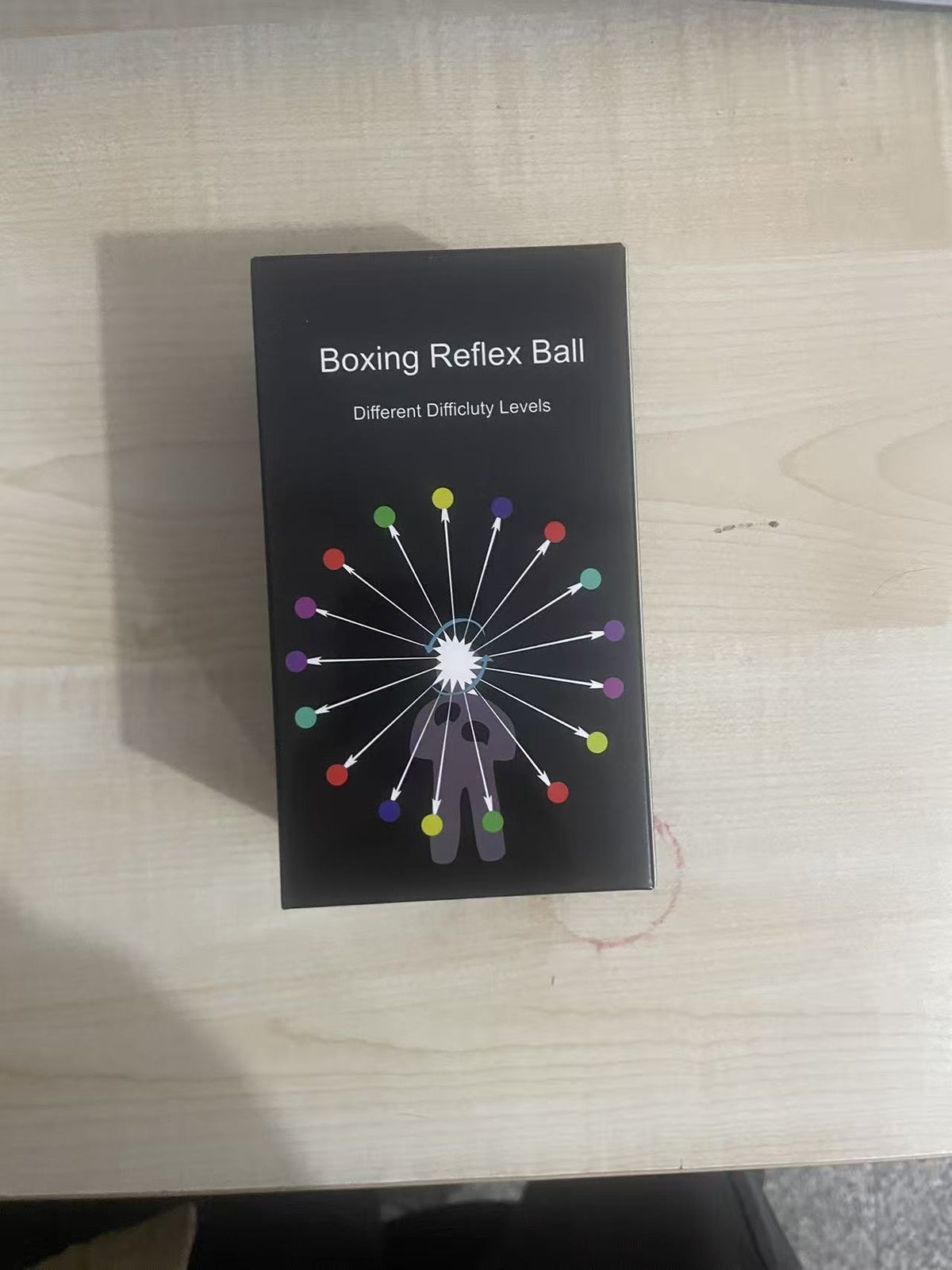 Head-Mounted Boxing Reaction Ball for Fitness and Reflex Training
