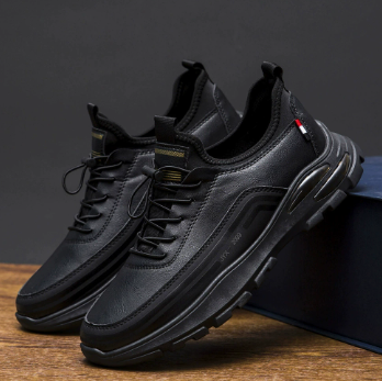 Cross-border wholesale sneaker men's 2024 spring new fashion Joker outdoor running shoes breathable fly woven casual shoes