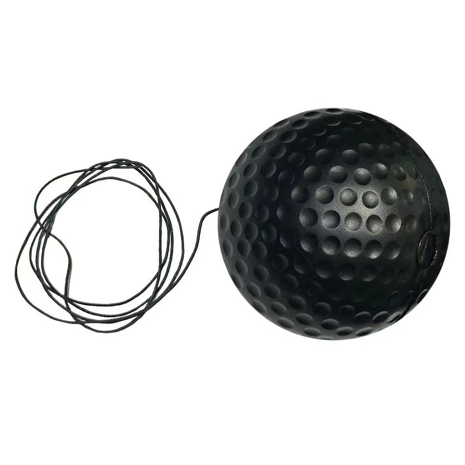 Head-Mounted Boxing Reaction Ball for Fitness and Reflex Training