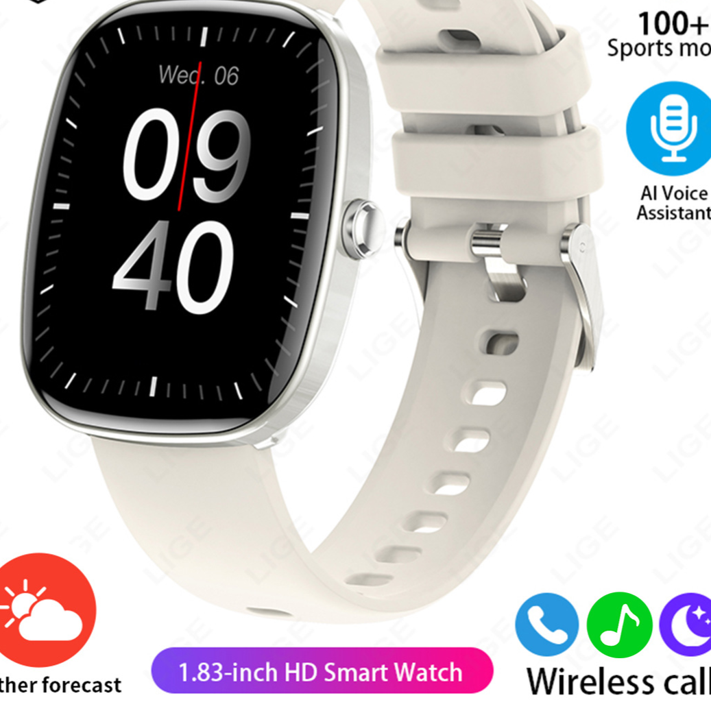Bluetooth Smart Watch with Health Monitoring