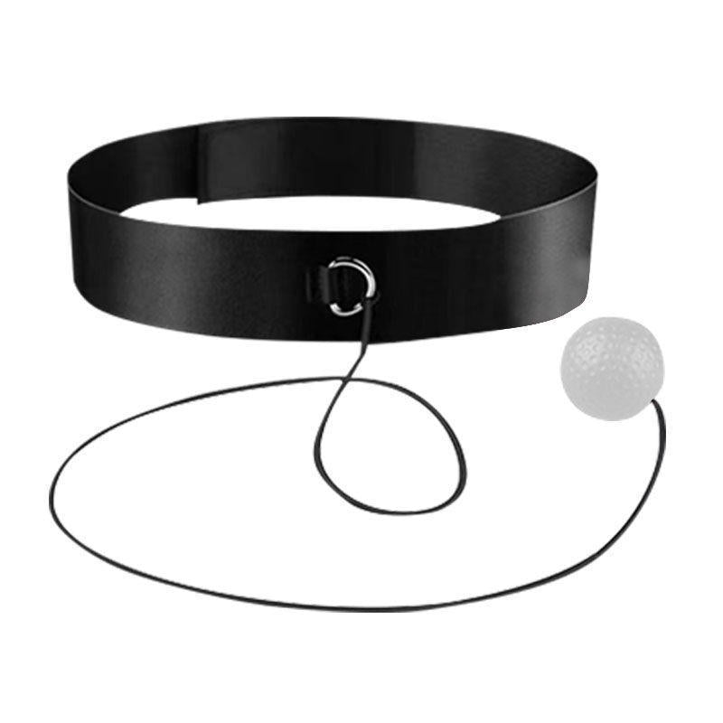 Head-Mounted Boxing Reaction Ball for Fitness and Reflex Training