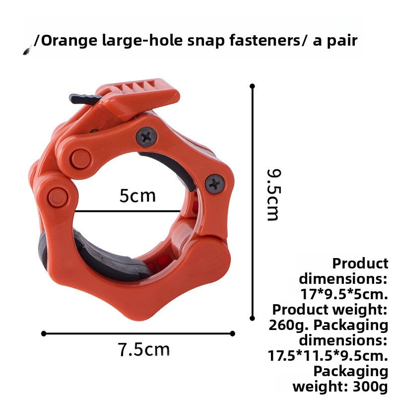 Fitness Barbell Magnetic Snap Lock Collar
