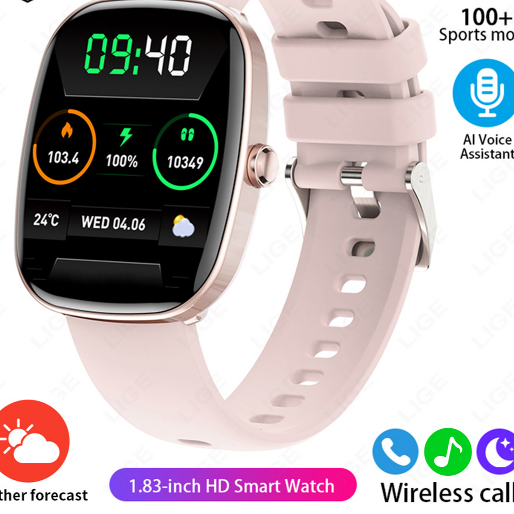 Bluetooth Smart Watch with Health Monitoring