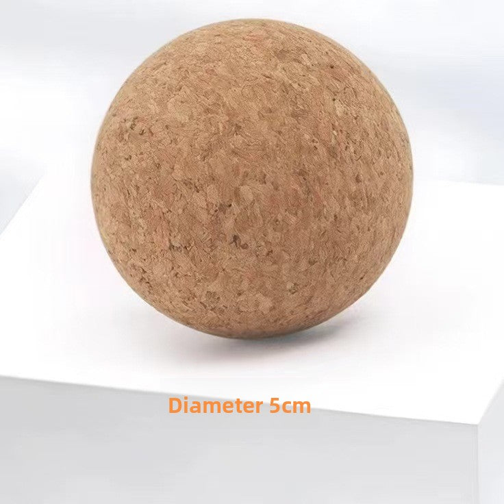Cork Fascia Ball for Yoga and Muscle Relief