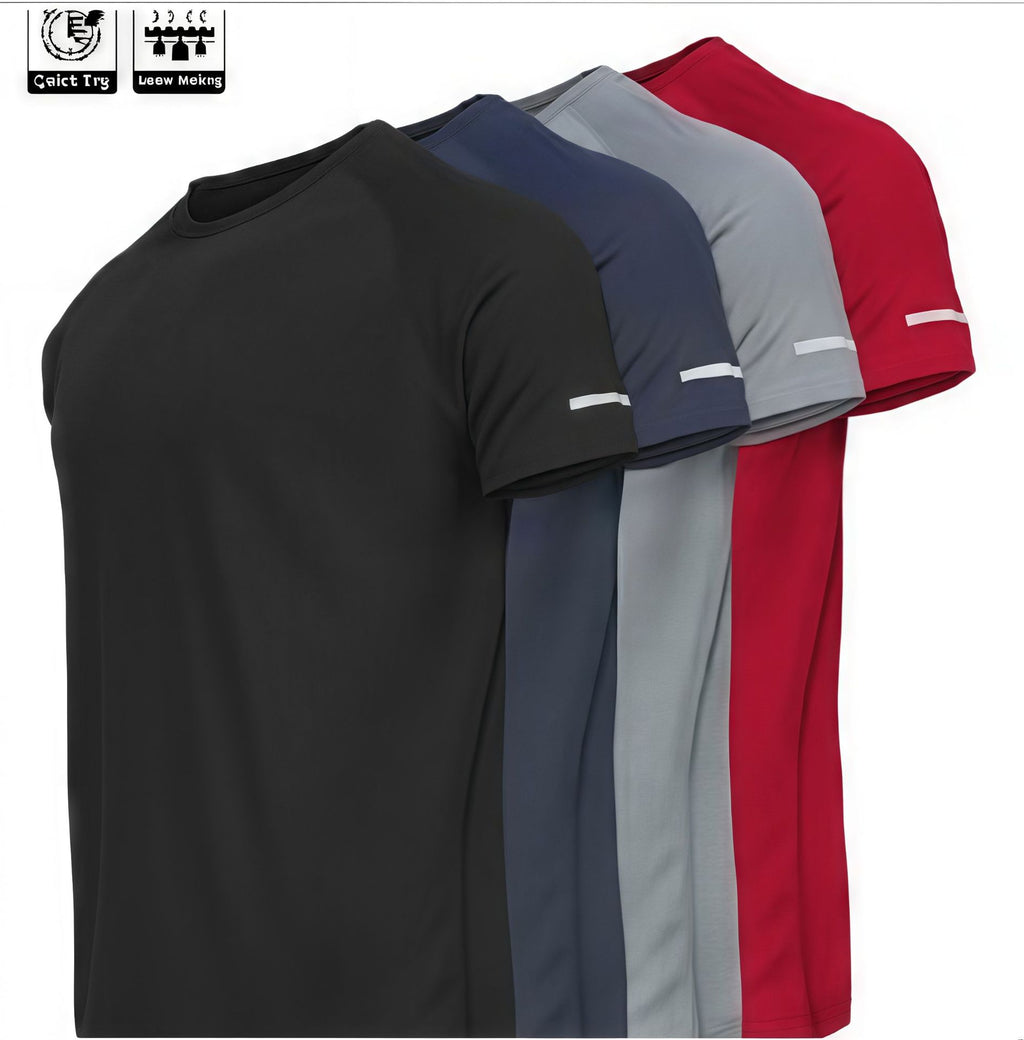 Quick-Dry Running, Blue Soccer Training, Fitness, and Casual Wear