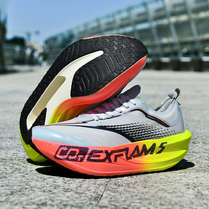 Carbon Plate Running Shoes Cushioned Sports Footwear