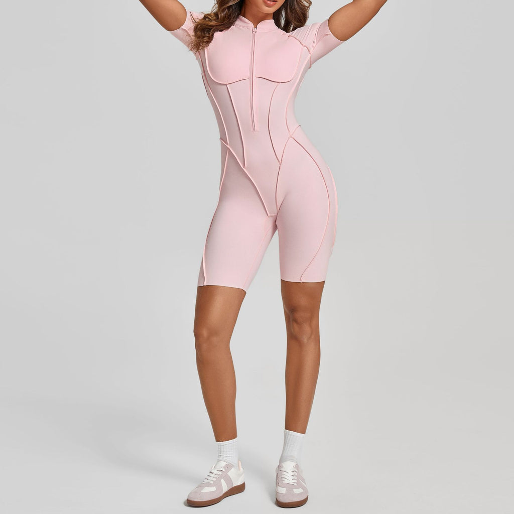 Womens Yoga Dance Fitness Jumpsuit