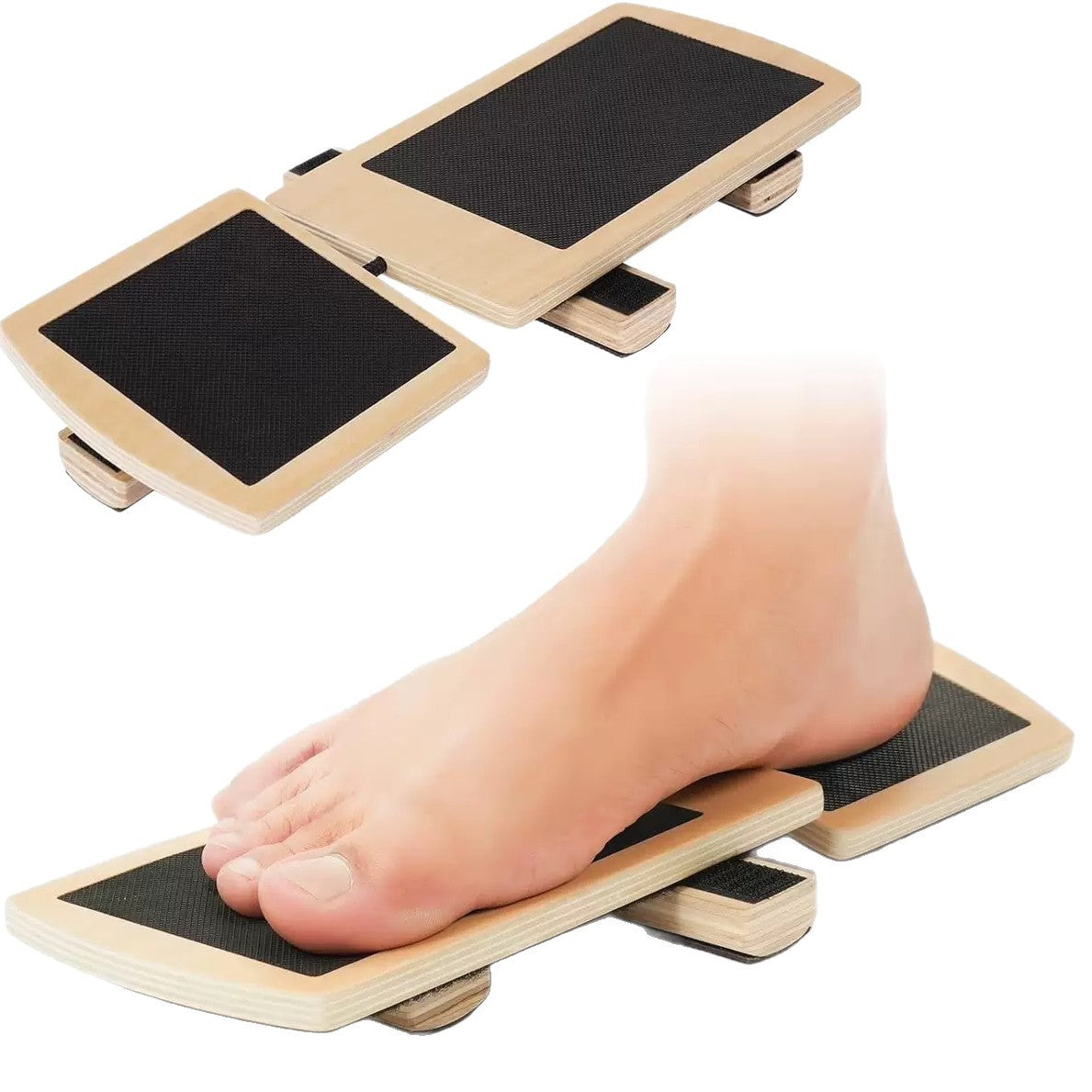 Wooden Balance Board for Posture Correction and Fitness