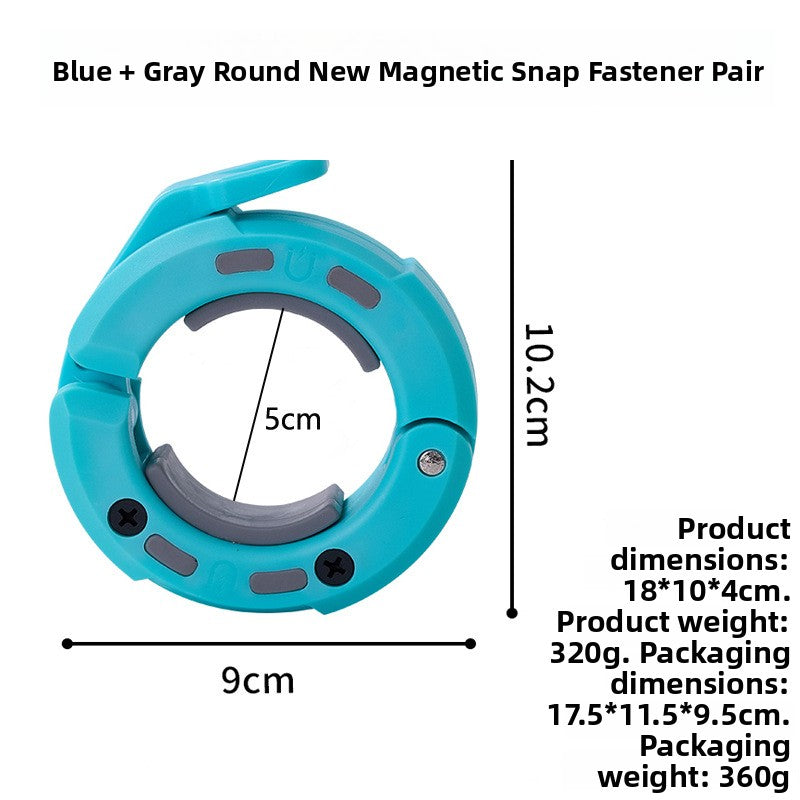 Fitness Barbell Magnetic Snap Lock Collar
