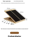 Adjustable Wooden Calf Stretching Fitness Board