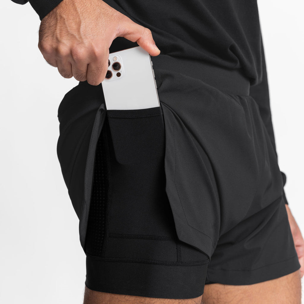 Breathable Quick-Dry Muscle Fitness Shorts