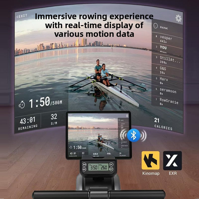 Magnetic Resistance Rowing Machine for Indoor Exercise and Fitness Training