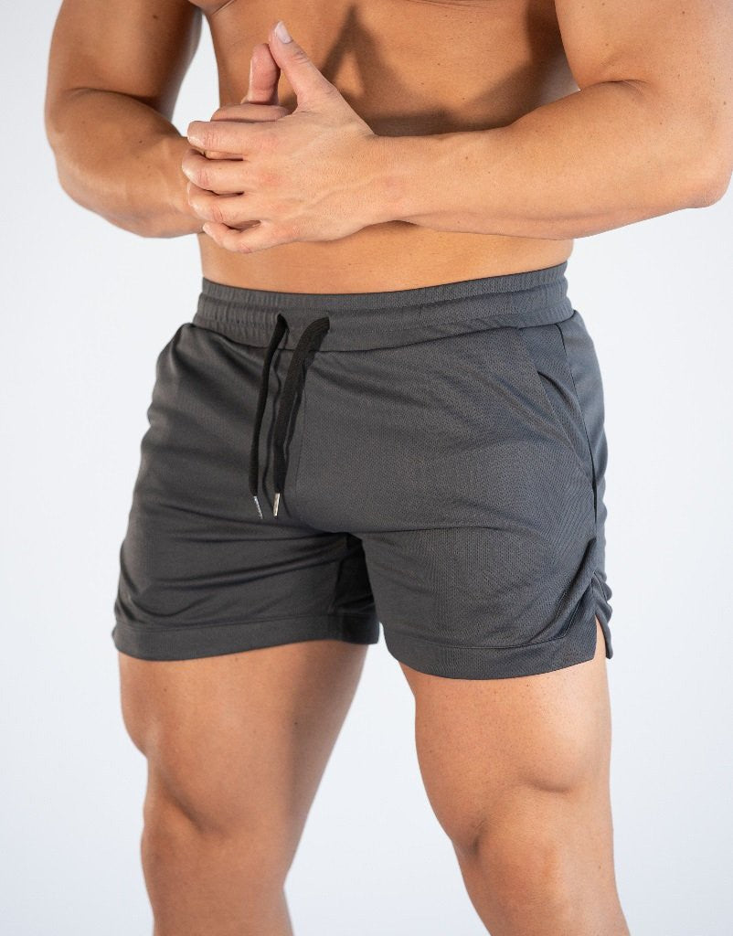 Mens Quick-Dry Fitness Training Shorts