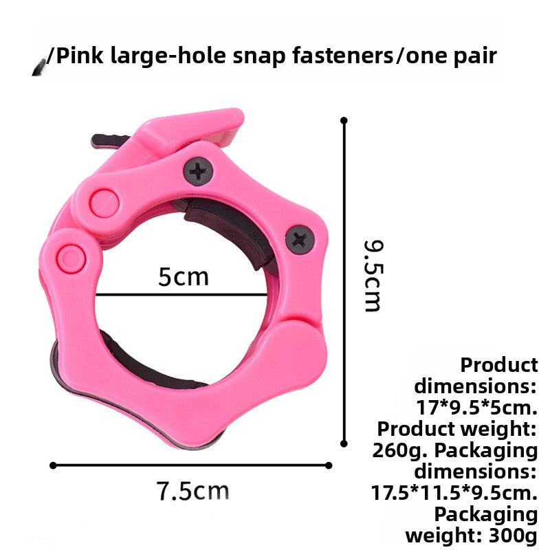 Fitness Barbell Magnetic Snap Lock Collar