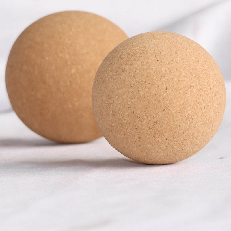 Cork Fascia Ball for Yoga and Muscle Relief
