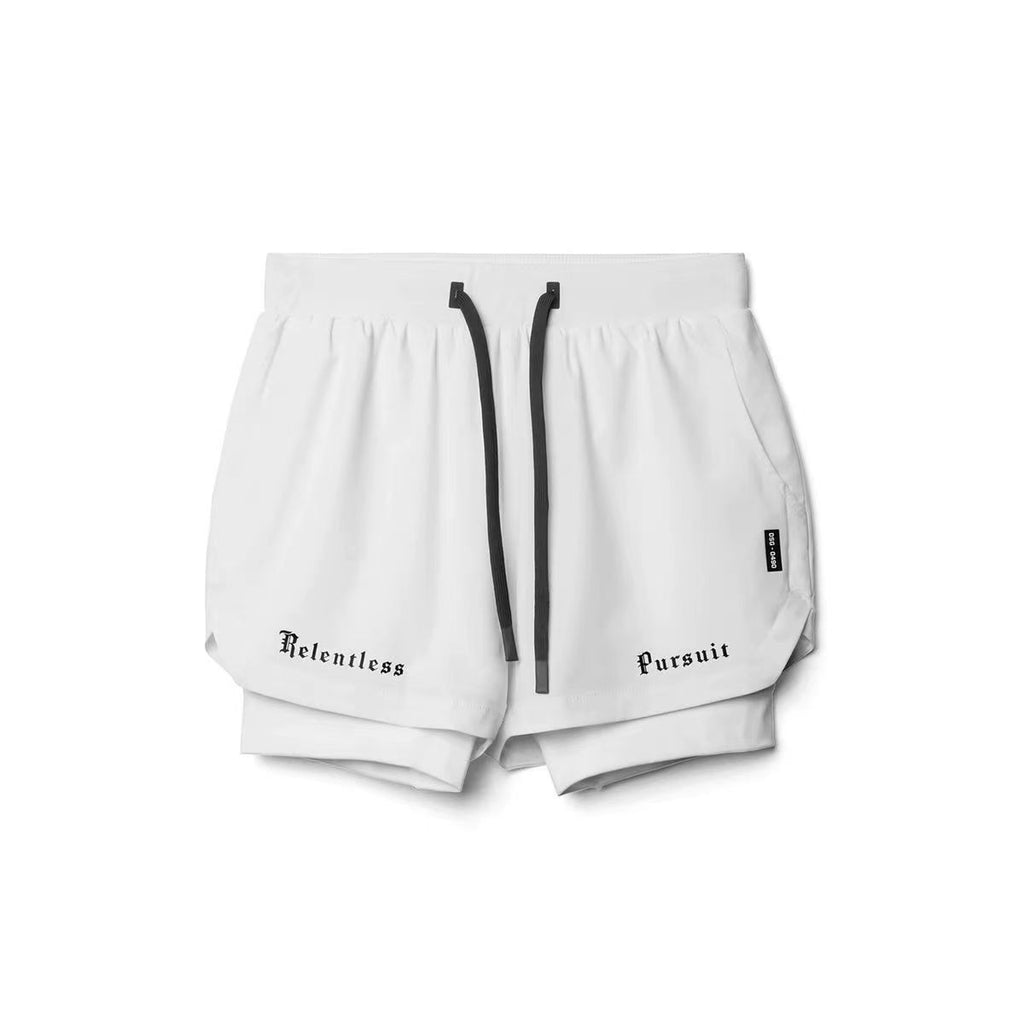 Breathable Quick-Dry Muscle Fitness Shorts