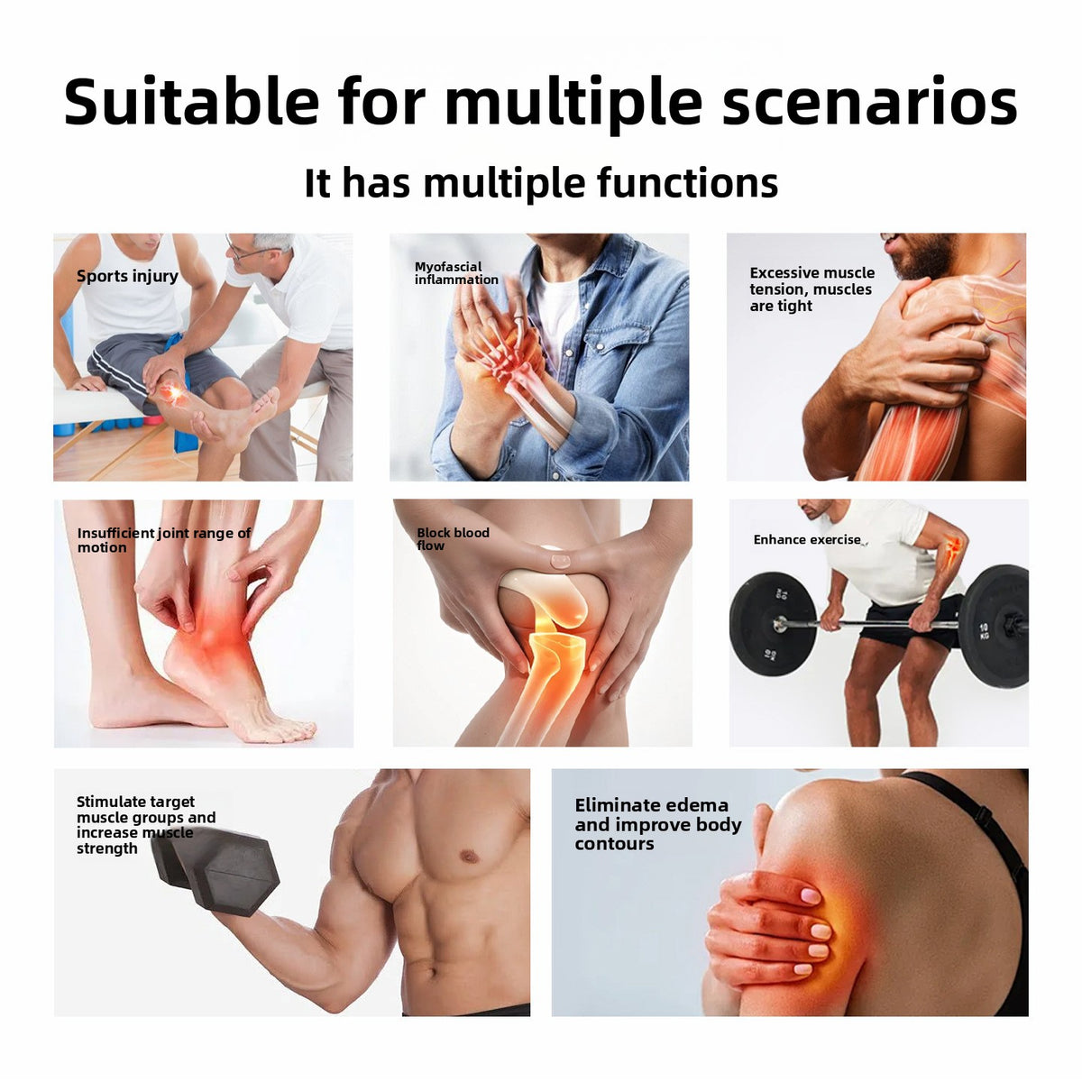 Fascia Compression Band for Fitness and Therapy