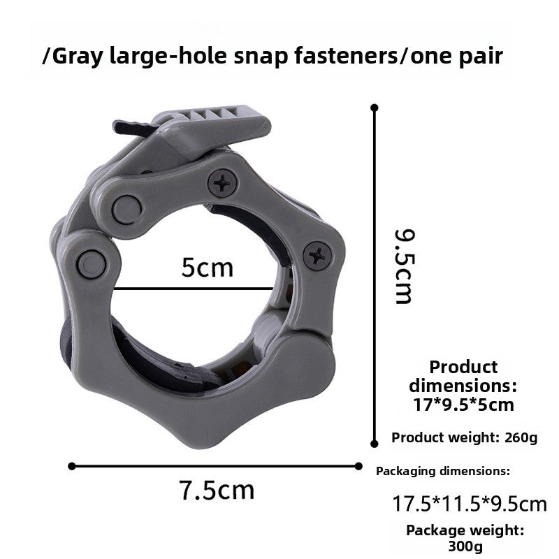 Fitness Barbell Magnetic Snap Lock Collar