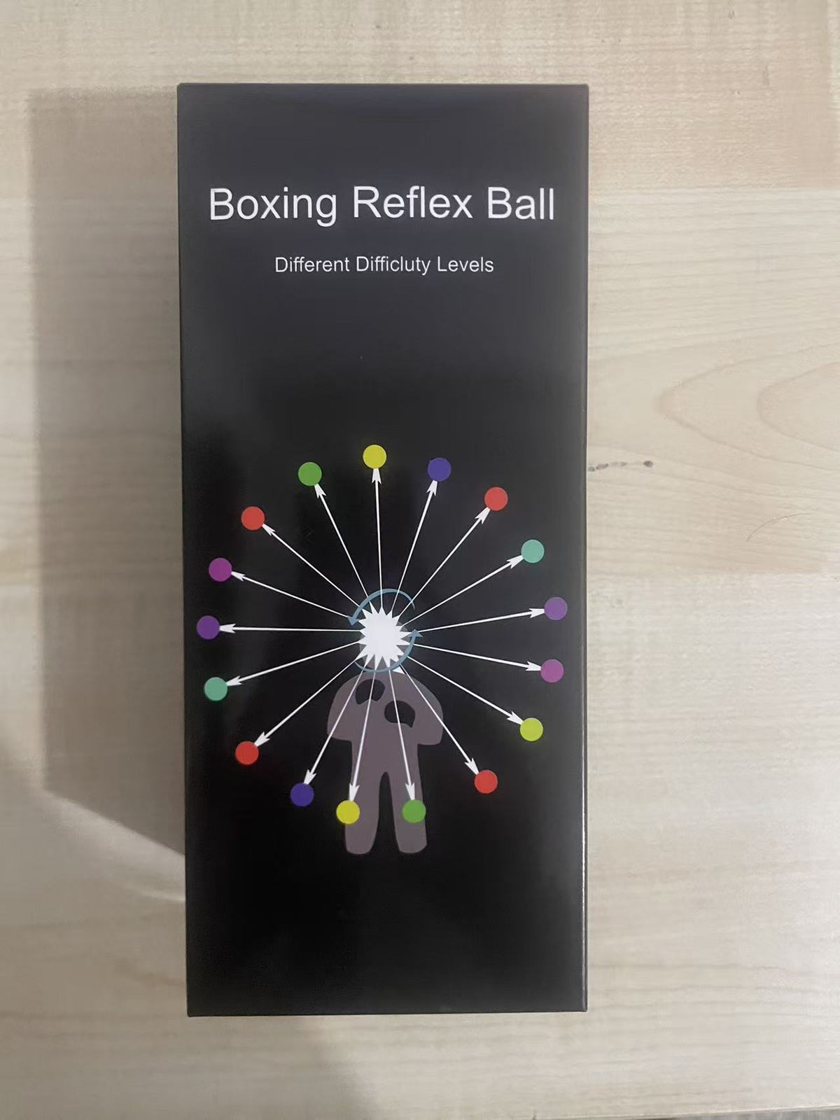 Head-Mounted Boxing Reaction Ball for Fitness and Reflex Training