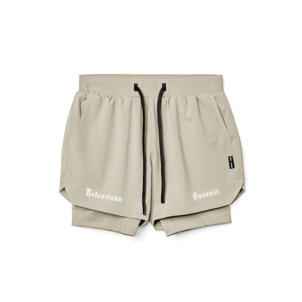 Breathable Quick-Dry Muscle Fitness Shorts