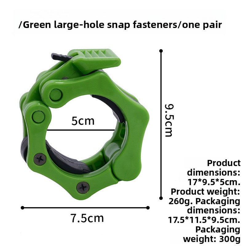 Fitness Barbell Magnetic Snap Lock Collar