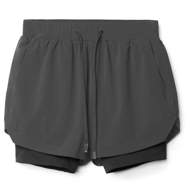 Breathable Quick-Dry Muscle Fitness Shorts