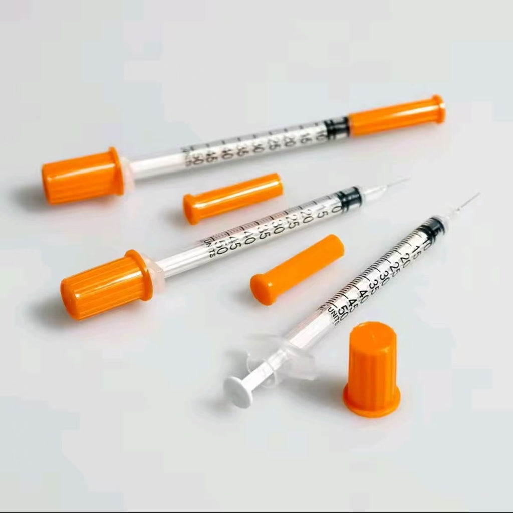 Disposable Insulin Syringe 1ml 31G 6mm with Needle