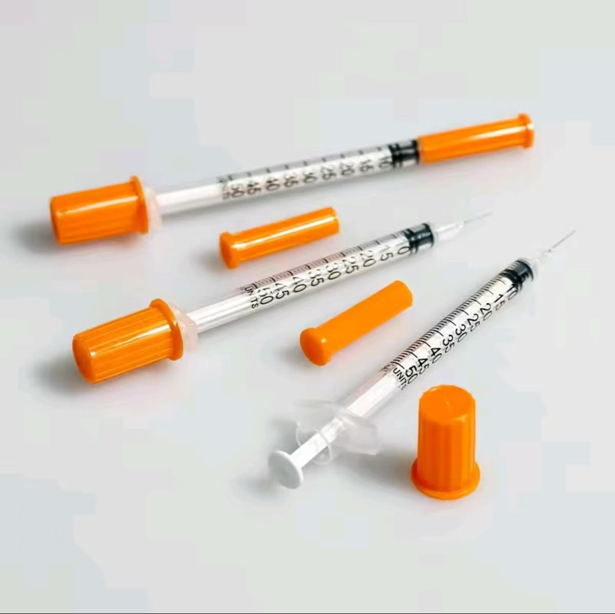 Disposable Insulin Syringe 1ml 31G 6mm with Needle